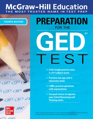 McGraw-Hill Education Preparation for the GED Test, čtvrté vydání - McGraw-Hill Education Preparation for the GED Test, Fourth Edition
