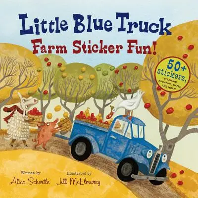 Malý modrý náklaďák Farma Zábava se samolepkami! - Little Blue Truck Farm Sticker Fun!