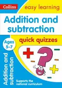 Rychlé kvízy na sčítání a odčítání: Věk 5-7 let - Addition and Subtraction Quick Quizzes: Ages 5-7
