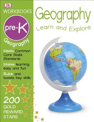 Pracovní sešity DK: Zeměpis pro předškoláky: Uč se a poznávej - DK Workbooks: Geography Pre-K: Learn and Explore