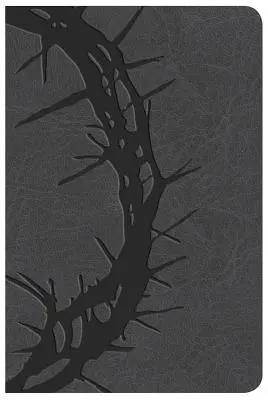 Kompaktní referenční Bible KJV s velkým výtiskem, Charcoal Leathertouch - KJV Large Print Compact Reference Bible, Charcoal Leathertouch