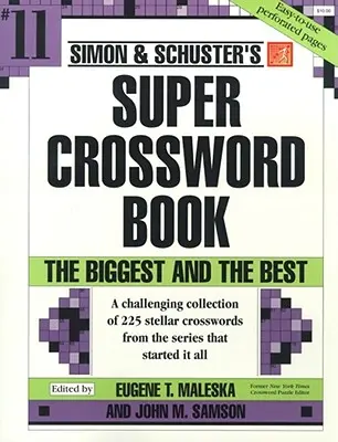 Simon & Schuster Super křížovka #11 - Simon & Schuster Super Crossword Book #11