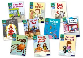 Read Write Inc. Phonics Book Bag Books: Zelená sada 1 Příběhové sešity Smíšené balení po 10 kusech - Read Write Inc. Phonics Book Bag Books: Green Set 1 Storybooks Mixed Pack of 10