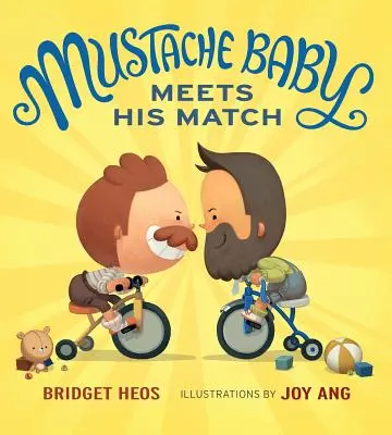 Kníraté miminko potkává svého soupeře (desková kniha) - Mustache Baby Meets His Match (Board Book)