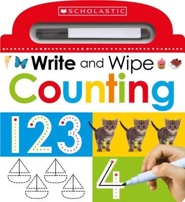 Psaní a stírání počítání: Scholastic Early Learners (Piš a stírej) - Write and Wipe Counting: Scholastic Early Learners (Write and Wipe)