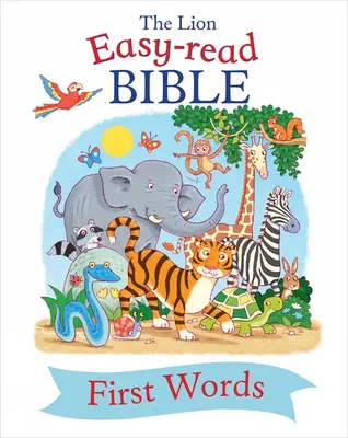 Lev Snadno čitelná biblická první slova - The Lion Easy-Read Bible First Words