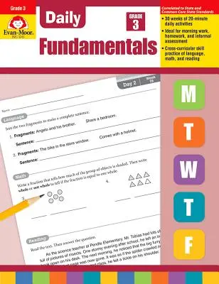 Základy denní praxe, 3. třída - Daily Fundamentals, Grade 3