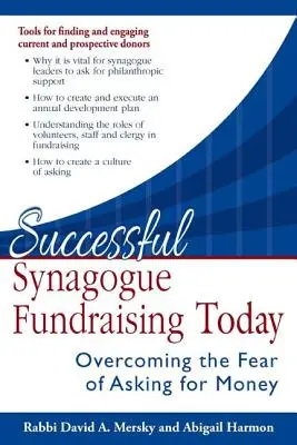 Úspěšný fundraising v synagogách dnes: Překonání strachu z žádání o peníze - Successful Synagogue Fundraising Today: Overcoming the Fear of Asking for Money