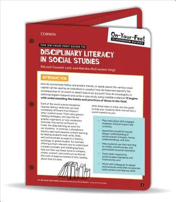 Průvodce po oborové gramotnosti ve společenských vědách na vlastní kůži. - The On-Your-Feet Guide to Disciplinary Literacy in Social Studies