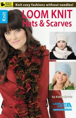 Klobouky a šály pletené na tkalcovském stavu - Loom Knit Hats & Scarves