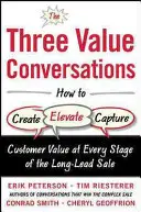 Tři hodnotové rozhovory: Jak vytvořit, zvýšit a zachytit hodnotu zákazníka v každé fázi prodeje na dlouhé trati - The Three Value Conversations: How to Create, Elevate, and Capture Customer Value at Every Stage of the Long-Lead Sale