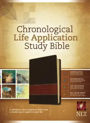 Chronologická studijní bible pro život-NLT - Chronological Life Application Study Bible-NLT