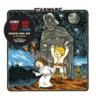 Goodnight Darth Vader / Darth Vader and Friends Deluxe Box Set (včetně dvou uměleckých výtisků) (Star Wars) - Goodnight Darth Vader / Darth Vader and Friends Deluxe Box Set (Includes Two Art Prints) (Star Wars)