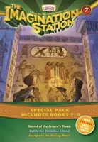 Speciální balíček Imagination Station, knihy 7-9: Tajemství princovy hrobky / Bitva o ostrov kanibalů / Útěk do úkrytu - The Imagination Station Special Pack, Books 7-9: Secret of the Prince's Tomb/Battle for Cannibal Island/Escape to the Hiding Place