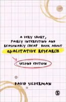 Velmi krátká, poměrně zajímavá a přiměřeně levná kniha o kvalitativním výzkumu - A Very Short, Fairly Interesting and Reasonably Cheap Book about Qualitative Research