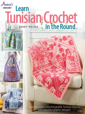 Naučte se tuniské háčkování do kruhu - Learn Tunisian Crochet in the Round
