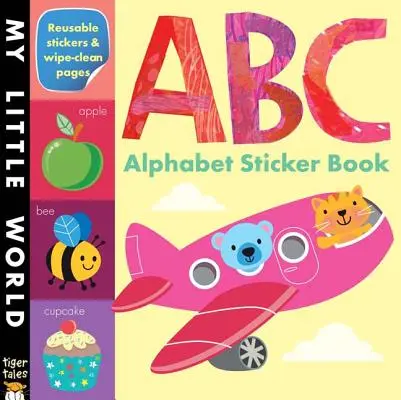 ABC Abeceda Sticker Book - ABC Alphabet Sticker Book