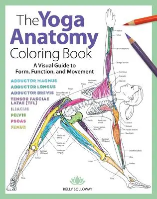Anatomie jógy - omalovánky, 1: Vizuální průvodce tvarem, funkcí a pohybem - The Yoga Anatomy Coloring Book, 1: A Visual Guide to Form, Function, and Movement