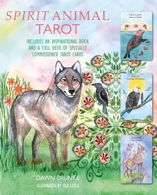 Tarot duchovních zvířat: Včetně inspirativní knihy a balíčku speciálně objednaných tarotových karet - Spirit Animal Tarot: Includes an Inspirational Book and a Full Deck of Specially Commissioned Tarot Cards