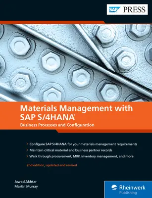 Materiálové hospodářství se SAP S/4hana: Podnikové procesy a konfigurace - Materials Management with SAP S/4hana: Business Processes and Configuration