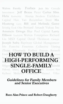 Jak vybudovat vysoce výkonnou kancelář pro jednu rodinu: Pokyny pro rodinné příslušníky a vedoucí pracovníky - How to Build a High-Performing Single-Family Office: Guidelines for Family Members and Senior Executives