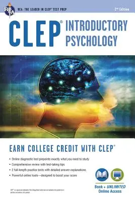 Clep(r) Úvod do psychologie Kniha + online - Clep(r) Introductory Psychology Book + Online