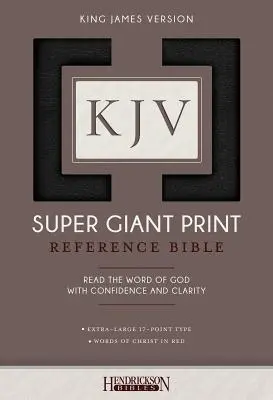 Bible KJV Super Giant Print - KJV Super Giant Print Bible