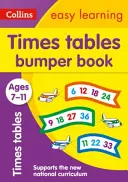 Times Tables Bumper Book: Věk 7-11 let - Times Tables Bumper Book: Ages 7-11