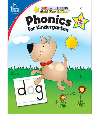 Phonics for Kindergarten, Grade K: Gold Star Edition (Fonetika pro mateřské školy, třída K: edice Gold Star) - Phonics for Kindergarten, Grade K: Gold Star Edition
