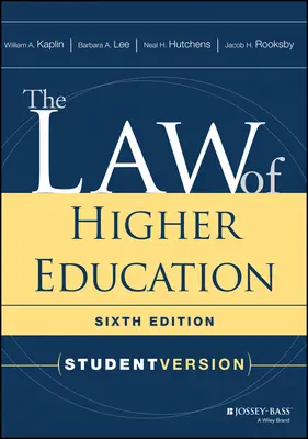 Zákon vyššího vzdělání: Studentská verze - The Law of Higher Education: Student Version
