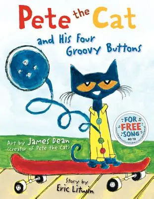 Kocour Pete a jeho čtyři úžasné knoflíky - Pete the Cat and His Four Groovy Buttons