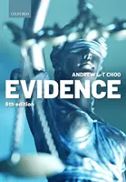 Důkazy (Choo Andrew L-T (profesor práva City University of London)) - Evidence (Choo Andrew L-T (Professor of Law City University of London))