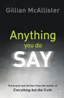 Cokoli řekneš - strhující psychologický thriller od autora bestselleru Sunday Times - Anything You Do Say - THE ADDICTIVE psychological thriller from the Sunday Times bestselling author