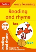 Čtení a rýmy: Věk 3-5 let - Reading and Rhyme: Ages 3-5