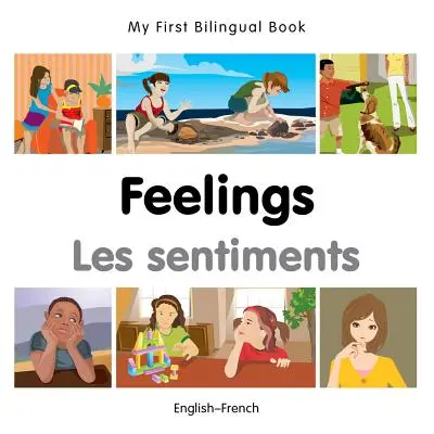 Moje první dvojjazyčná kniha - pocity (anglicko-francouzsky) - My First Bilingual Book-Feelings (English-French)