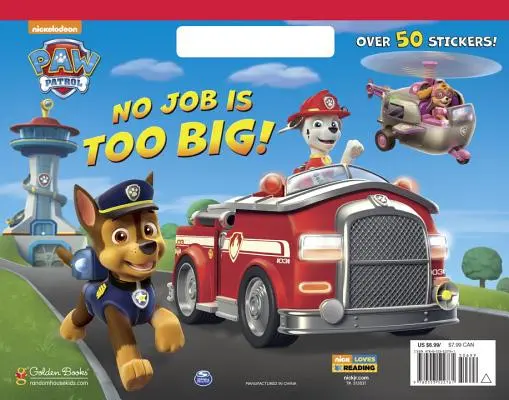 Žádná práce není příliš velká! (Tlapková patrola) - No Job Is Too Big! (Paw Patrol)