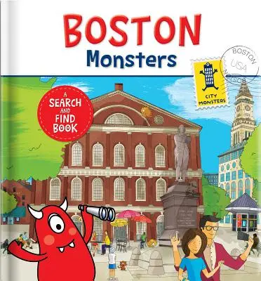 Bostonské příšerky: Knížka o hledání a nalezení - Boston Monsters: A Search-And-Find Book