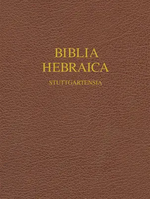 Biblia Hebraic Stuttgartensia-FL-Široký okraj - Biblia Hebraic Stuttgartensia-FL-Wide Margin