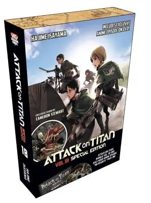 Útok na Titána 18 Manga Special Edition W/DVD [s DVD] - Attack on Titan 18 Manga Special Edition W/DVD [With DVD]