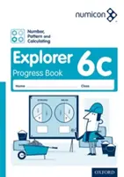 Numicon: (Balení 30 ks): Čísla, vzory a počítání 6 Explorer Progress Book C - Numicon: Number, Pattern and Calculating 6 Explorer Progress Book C (Pack of 30)