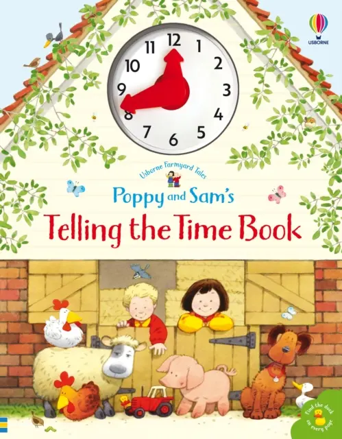 Kniha Poppy a Sam o určování času - Poppy and Sam's Telling the Time Book