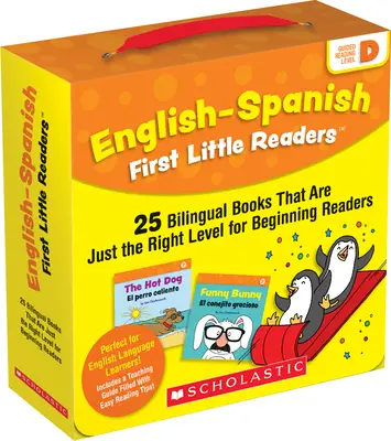 Anglicko-španělská čítanka First Little Readers: (Balíček pro rodiče): 25 dvojjazyčných knih, které jsou na správné úrovni pro začínající čtenáře. - English-Spanish First Little Readers: Guided Reading Level D (Parent Pack): 25 Bilingual Books That Are Just the Right Level for Beginning Readers