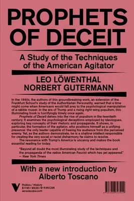 Proroci klamu: Studie o technikách amerického agitátora - Prophets of Deceit: A Study of the Techniques of the American Agitator