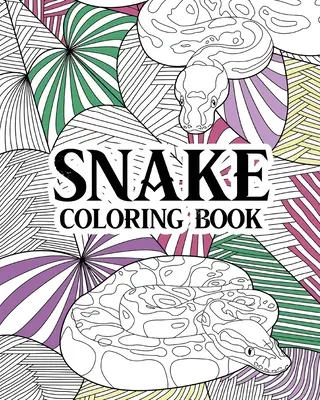 Hadí omalovánky - Snake Coloring Book