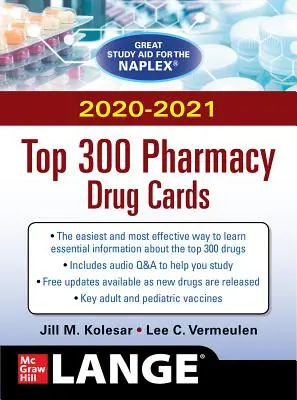 McGraw-Hill's 2020/2021 Top 300 lékárenských karet léků - McGraw-Hill's 2020/2021 Top 300 Pharmacy Drug Cards