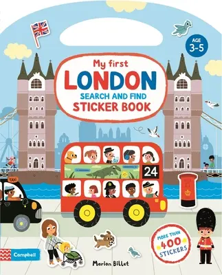 Můj první Londýn Hledání a hledání samolepek - My First London Search and Find Sticker Book