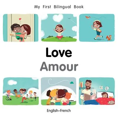 Moje první dvojjazyčná kniha-láska (anglicko-francouzsky) - My First Bilingual Book-Love (English-French)