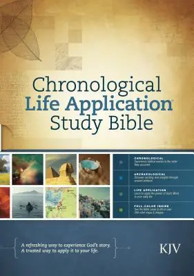 Chronologická studijní bible pro život-KJV - Chronological Life Application Study Bible-KJV