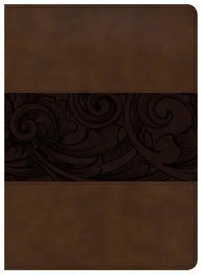 CSB Study Bible, Mahogany Leathertouch