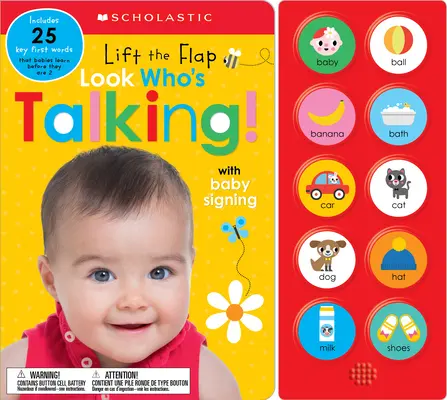 Podívejme se, kdo mluví: Scholastic Early Learners (Zvuková knížka) - Look Who's Talking!: Scholastic Early Learners (Sound Book)